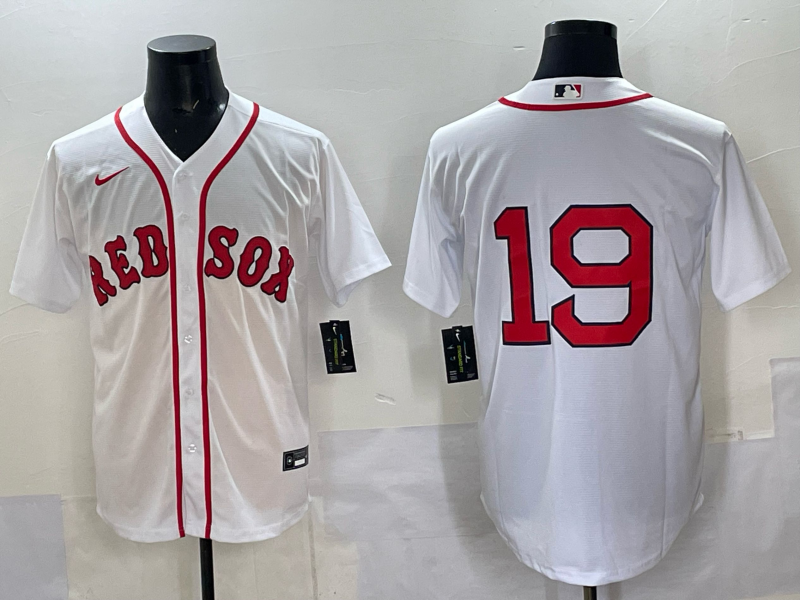 Men 2025 Boston Red Sox #19 Anthony white Nike MLB Jersey style 04->boston red sox->MLB Jersey